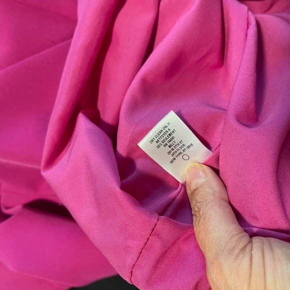 Milly Josie Puff-Sleeve Italian Cady Minidress - Picture 11 of 12